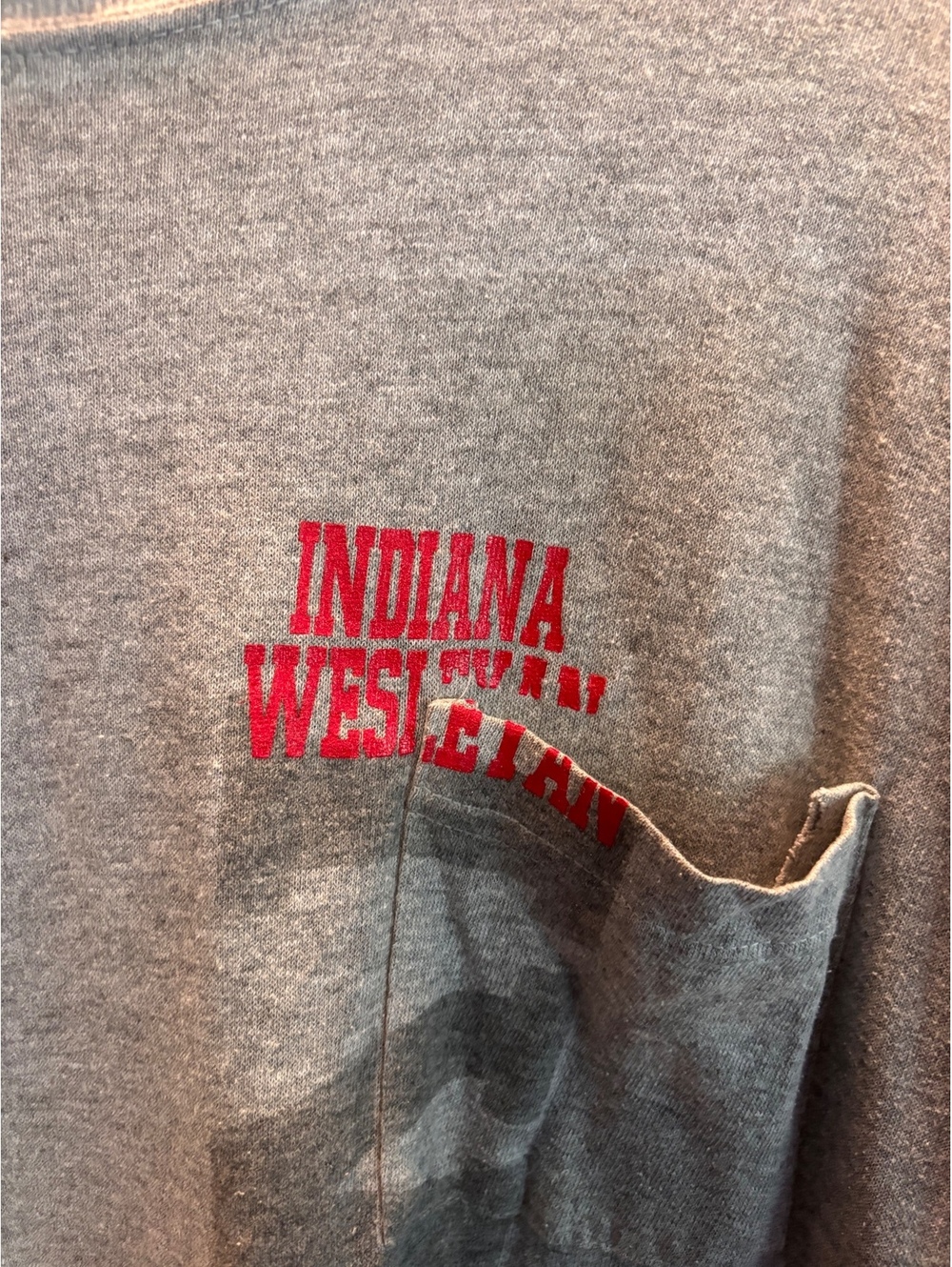 Russell Athletic Indiana Wesleyan University Gray T-Shirt, 2